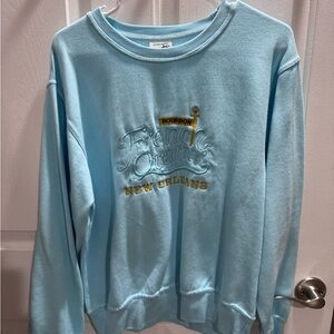 Light Blue French Quarter Sweater